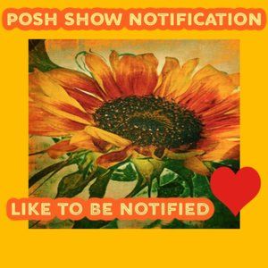 Live Posh Show Notification!  Like This Listing To Be Notified